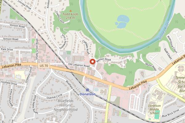 Map showing Homegrown Taproom & Kitchen in Nashville