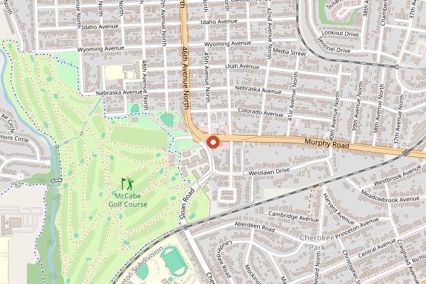Map showing Caffe Nonna in Nashville