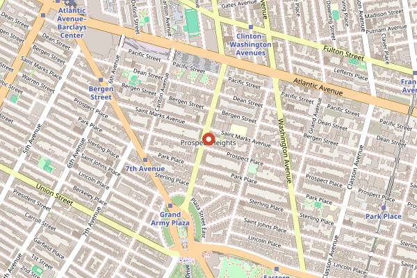 Map showing Ozakaya in New York City