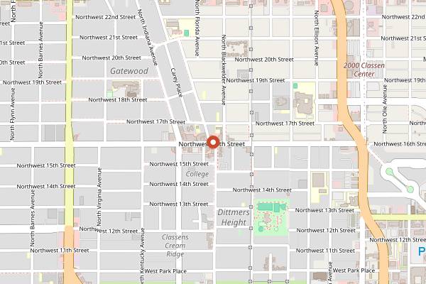 Map showing Good For A Few in Oklahoma City