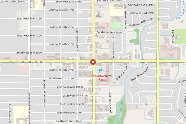 Map showing La Birria Superb in Oklahoma City