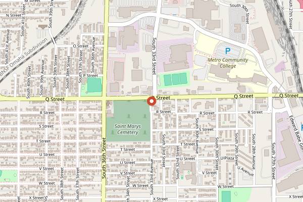 Map showing Lithuanian Bakery and Delicatessen in Omaha