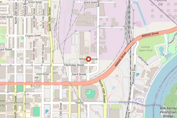 Map showing Kros Strain Draftworks in Omaha