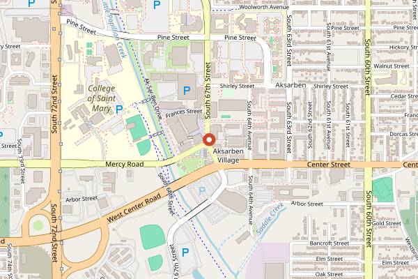 Map showing Kinkaider Brewing Co. in Omaha