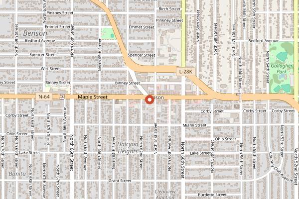 Map showing Ika Ramen and Izakaya in Omaha