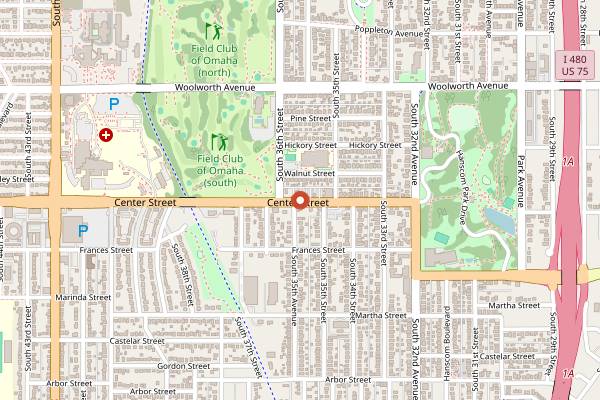 Map showing Abelardo's Mexican Fresh in Omaha