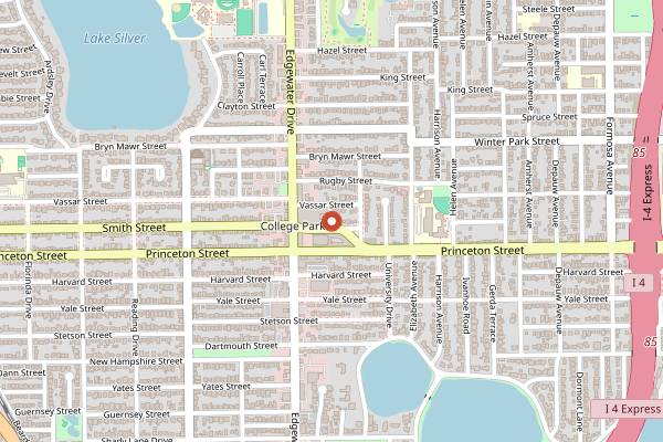 Map showing Truffles and Trifles Cooking School in Orlando