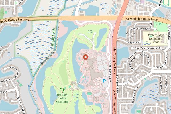 Map showing Norman's in Orlando