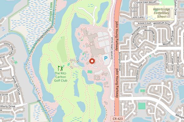 Map showing Primo by Melissa Kelly in Orlando