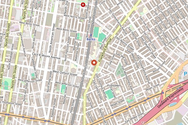 Map showing Kalaya in Philadelphia