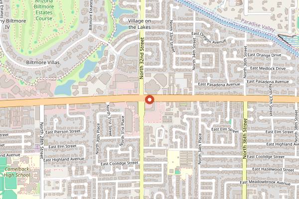 Map showing Tarbell's the Tavern in Phoenix