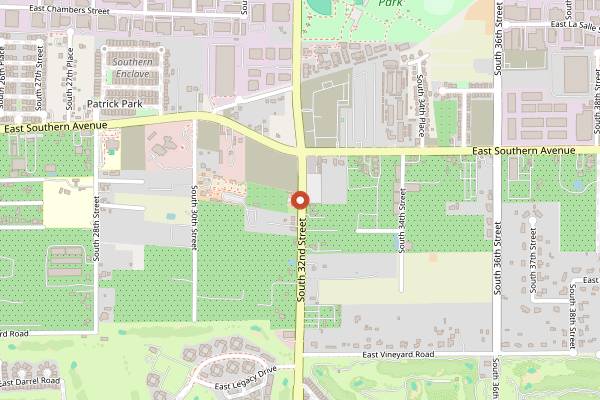 Map showing Morning Glory Cafe in Phoenix