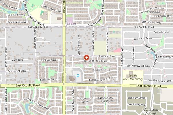 Map showing Meraki Cooking School in Phoenix