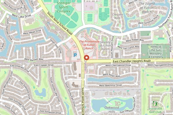 Map showing Mix Cooking School in Phoenix
