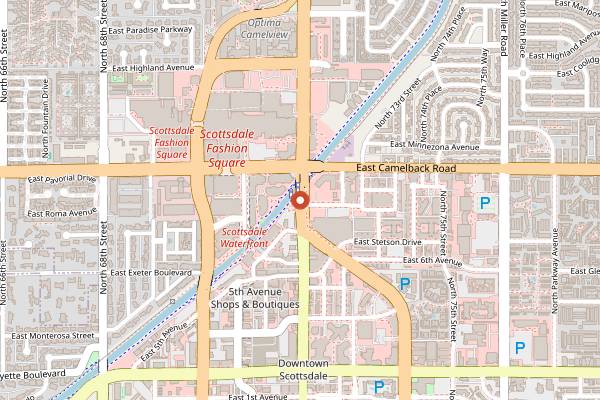 Map showing Taste It Tours in Phoenix