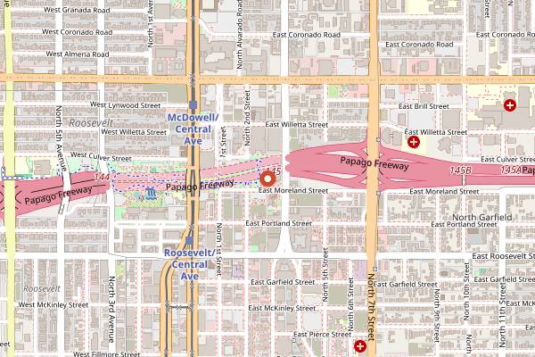 Map showing Little Rituals in Phoenix