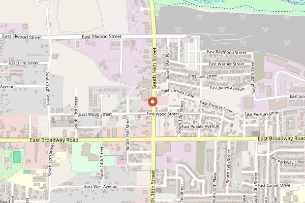 Map showing Cocina Madrigal in Phoenix
