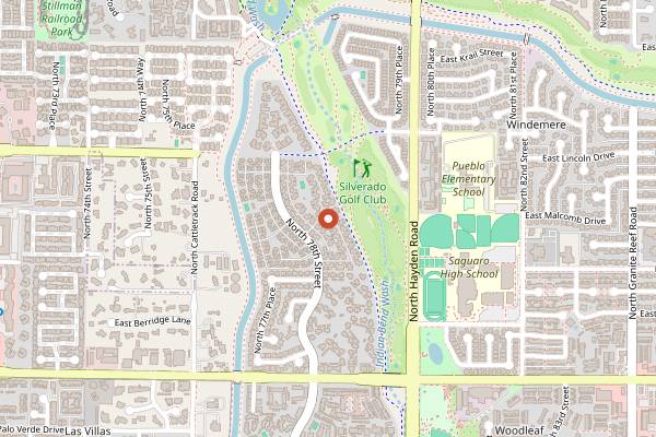 Map showing LDV Winery Tasting Room in Phoenix