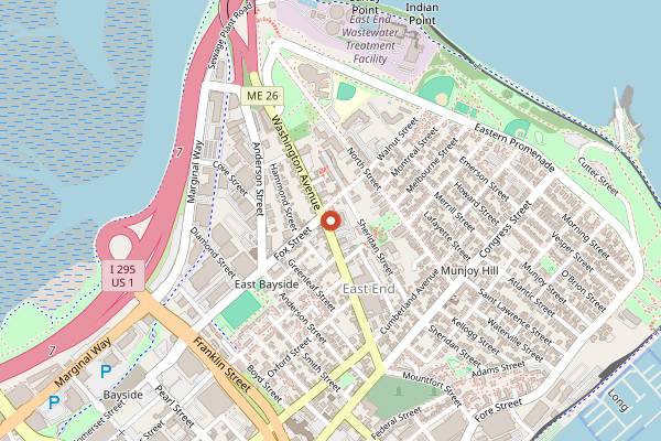 Map showing Forage Market in Portland