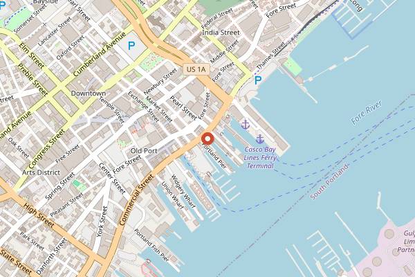 Map showing Solo Italiano in Portland