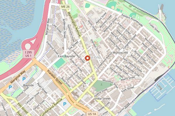 Map showing Tu Casa Restaurant in Portland