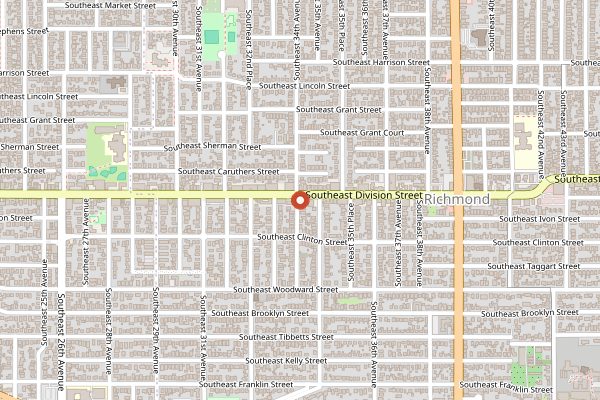 Map showing Lauretta Jean's in Portland