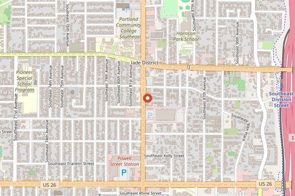 Map showing Ha VL Vietnamese Noodle Soup in Portland