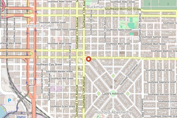 Map showing Lardo in Portland