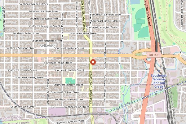 Map showing Kitchen Culture PDX in Portland