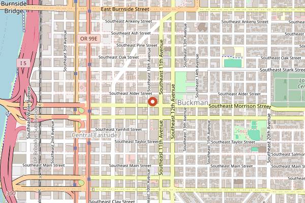 Map showing Holocene in Portland