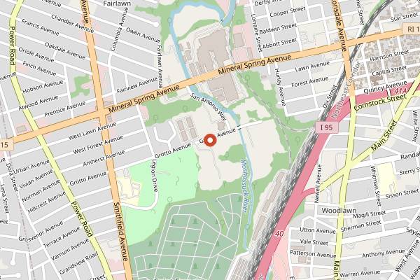 Map showing Foolproof Brewing Company in Providence