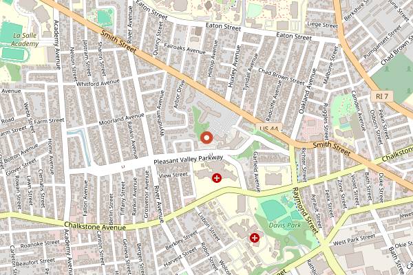 Map showing Bolt Coffee Roastery in Providence