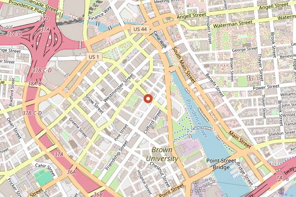 Map showing Veggie Fun in Providence