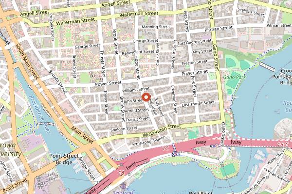 Map showing Persimmon in Providence