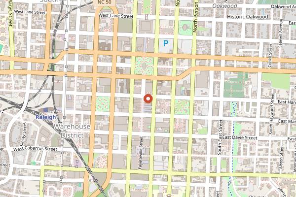Map showing Morning Times in Raleigh