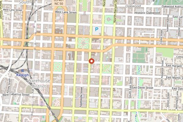 Map showing Sitti in Raleigh