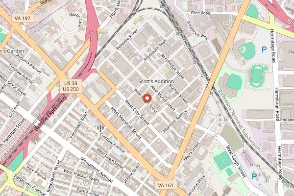 Map showing Ardent Craft Ales in Richmond