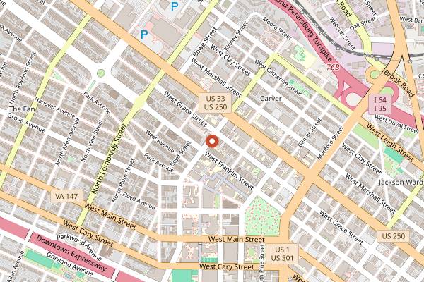 Map showing Edo's Squid in Richmond