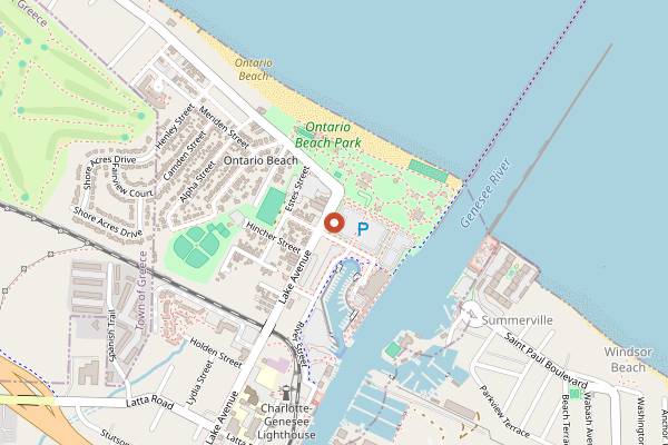 Map showing Vine and Tap in Rochester