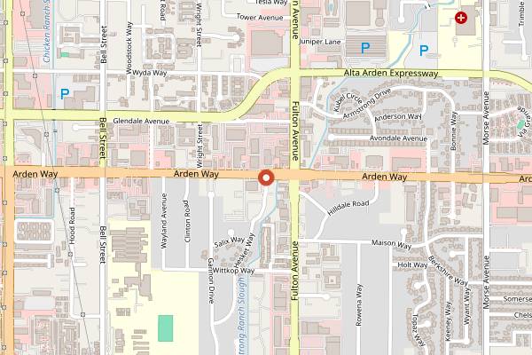 Map showing Estelle Bakery & Patisserie in Sacramento