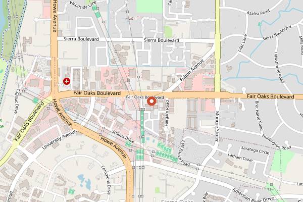 Map showing Ettore's Bakery & Cafe in Sacramento