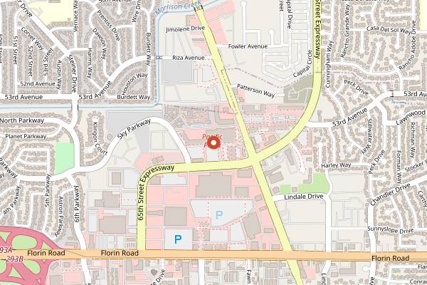 Map showing SF Supermarket in Sacramento