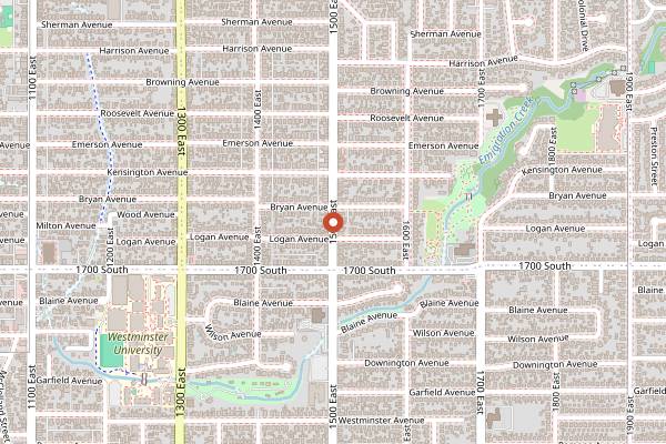 Map showing Casot in Salt Lake City