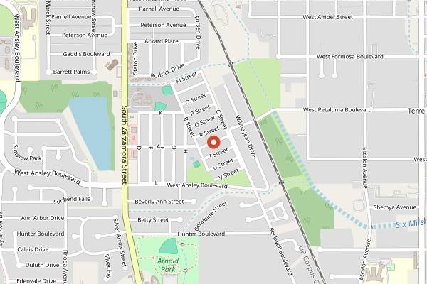 Map showing CommonWealth Coffeehouse & Bakery in San Antonio