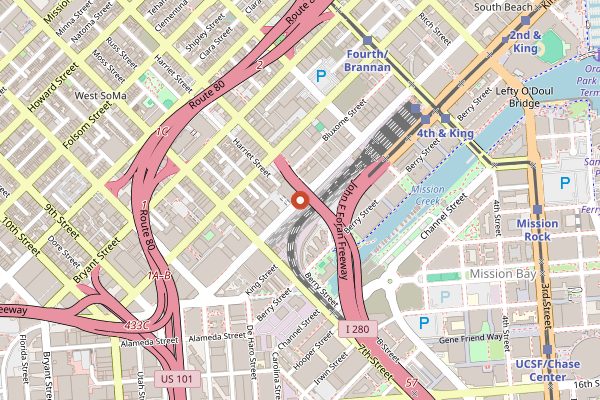 Map showing Saison in San Francisco