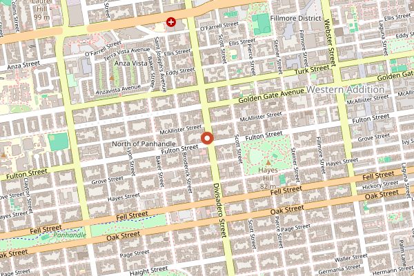 Map showing Che Fico in San Francisco
