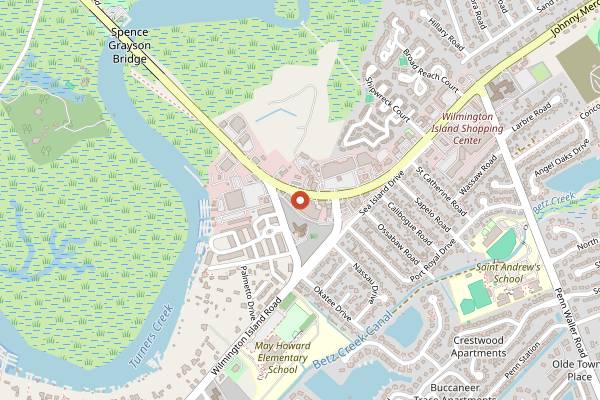 Map showing Flirt with Dessert in Savannah