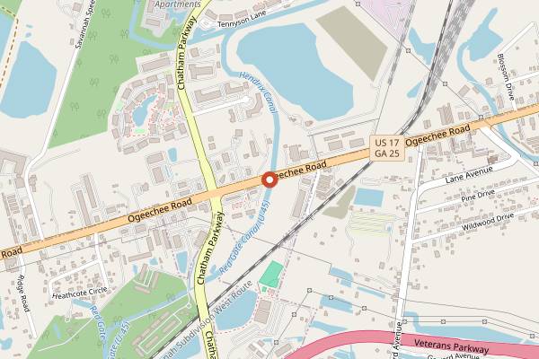 Map showing Star Beans Coffee Roasters in Savannah