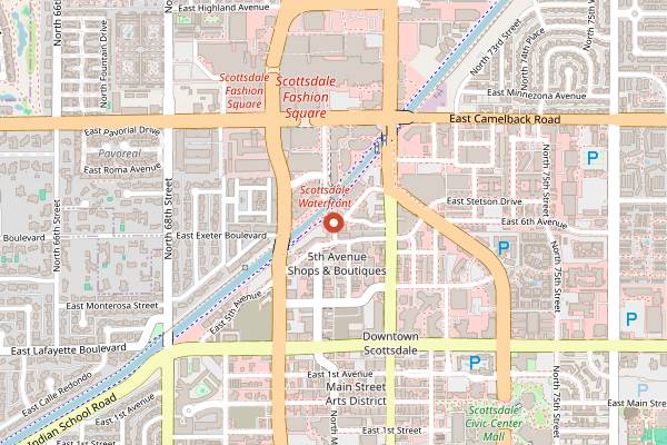 Map showing Learn & Lunch with Chef Marcellino in Scottsdale