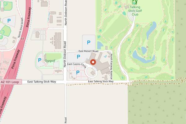 Map showing Orange Sky in Scottsdale